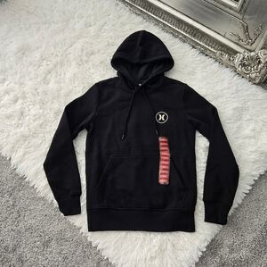 Hurley ICON FLEECE HOODIE. Black. Size xsmall. New.